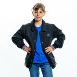 Black Varsity Jacket JR