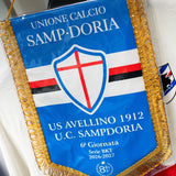 Gagliardetto Partite  Autografato