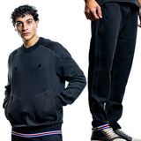 Black Sweatshirt + Black Pant