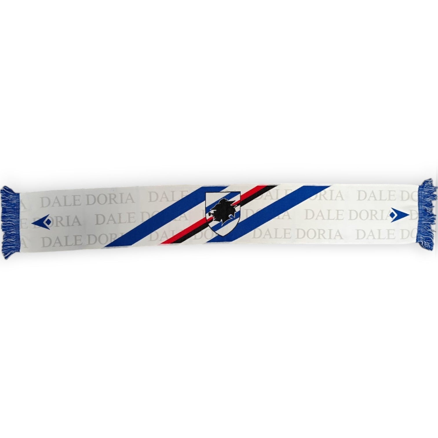 Sampdoria Ultras Tito Abbigliamento Ultras Sciarpa Acrilico Bianca